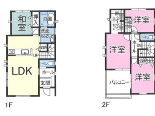 7号棟　間取図