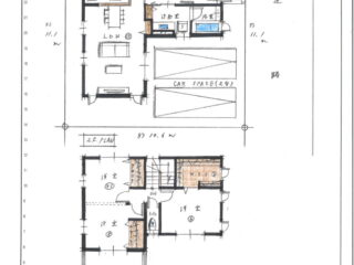 参考プラン　間取図　3LDK
