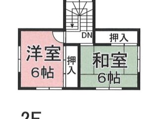 2階間取図